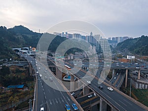 Overpass in Guiyang city