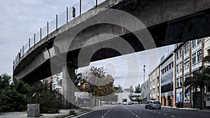 Overpass highway, buenos aires, argentina photo