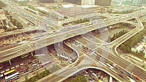 Overpass whti motion at night