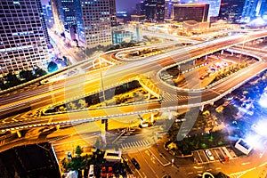 Overpass whti motion at night