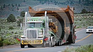 Oversize Load on the move photo