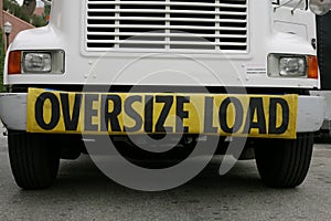 Oversize Load on Truck