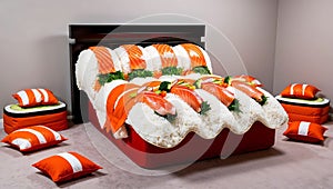 Oversized Bed Bedroom with Fun and Creative Decor