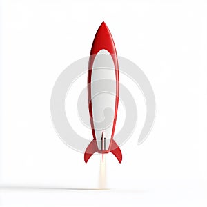 Oversized Surfboard Launching with Rocket Thrusters