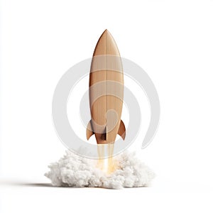 Oversized Surfboard Launching with Rocket Thrusters