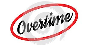 Overtime rubber stamp