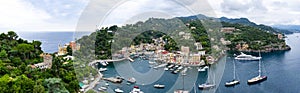 Overview of the beautiful Portofino