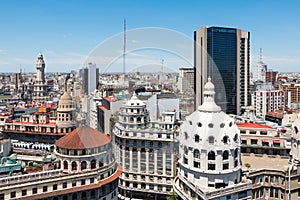 Overview of the center of Buenos Aires