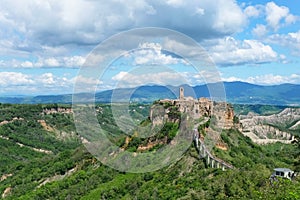 Overview of Civita di Bagnoregio