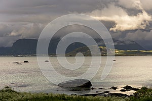 Overview in Eggun in Norway