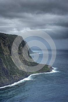 Overview of Hawaiian coastline