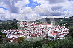 Overview of Historic Castelo de Vide