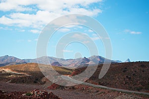 Overview of the island of Socotra, Yemen