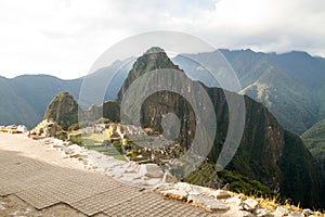 Overview of Machu Picchu Site