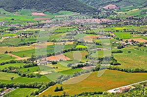 Overview of Norcia in Italy photo