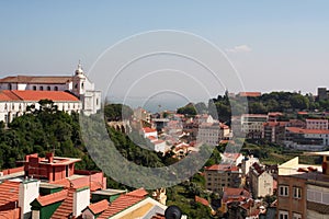 Overview of old Lisbon
