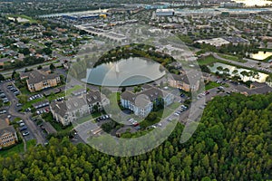 Overview over Millenia area in Orlando.