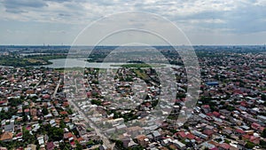 Overview of Pantelimon City, near the capital city of Bucharest. Romania