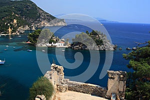 Overview on Parga Greece