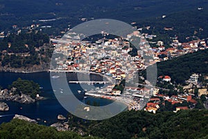 Overview on Parga Greece