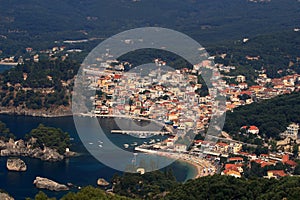 Overview on Parga Greece