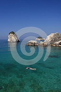Overview on Parga Greece