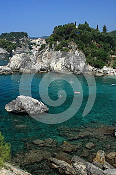 Overview on Parga Greece