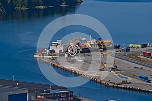 Overview (port of halden city)