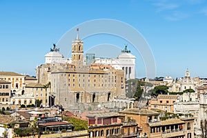 Overview of Rome, Italy