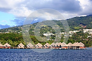 Overwater bungalows