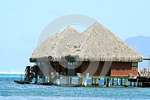 Overwater bungalows