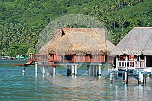 Overwater bungalows