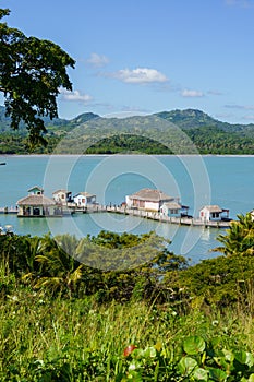 Overwater Bungalows at Puerto Plata in the Dominican Republic
