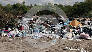 Overwhelming heap, Pollution problems, Waste management