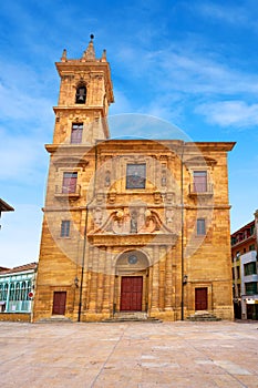 Oviedo in Asturias Spain San Isidro Real church photo