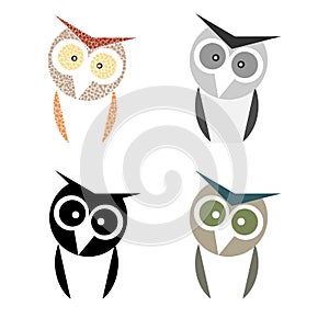 Owl collection set