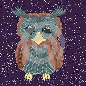owl eagle owl night owl night bird of prey bird hunting at night with big eyes hooting bird at night Halloween mysticism mystical