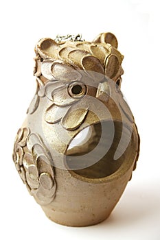 Owl flowerpot holder