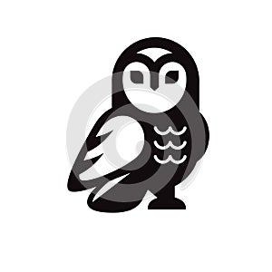 Owl icon vector illustration