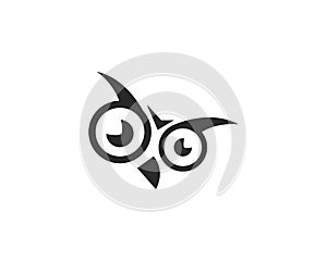 Owl logo vector photo