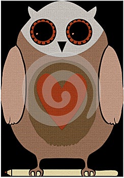 Owl mat