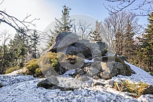 Owl Mountains in Poland