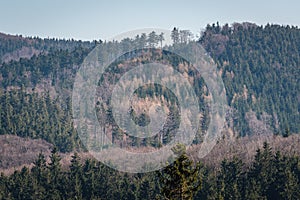 Owl Mountains in Poland