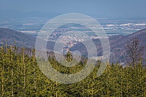 Owl Mountains in Poland