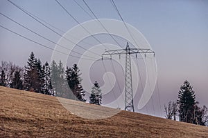 Owl Mountains in Poland