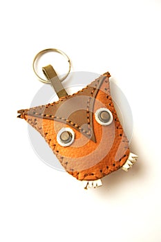 Owl shaped keychain