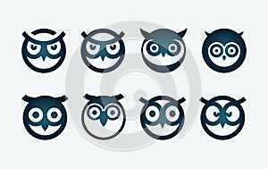 Owl Symbol Set