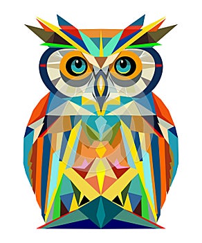 Owl vector for logo or icon,clip art, drawing