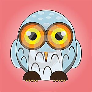 Owl vector mascot eps 10