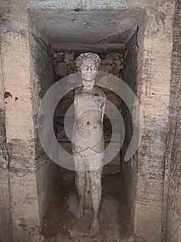 The owner of catacombs of Kom El Shoqafa